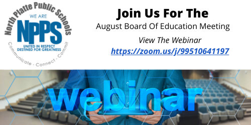 August Board of Education Webinar