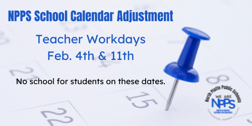 NPPS Adjusting School Calendar