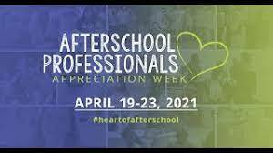 Afterschool Professionals Appreciation Week