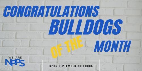 September Bulldogs Of The Month