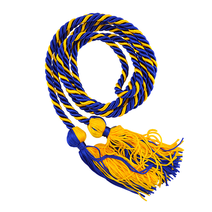 Blue & Gold Honors Cords