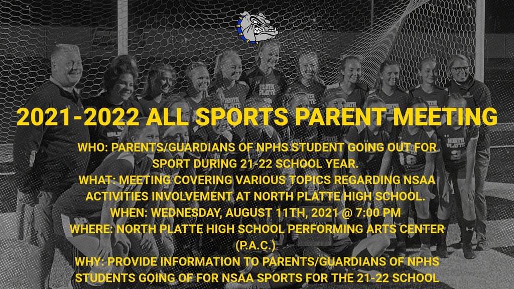 All Sports Parent Meeting 