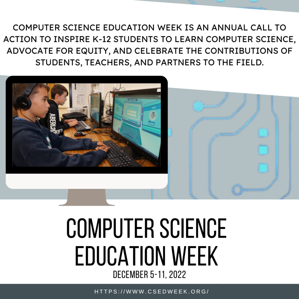 Computer Science Education Week 2022- Decorative