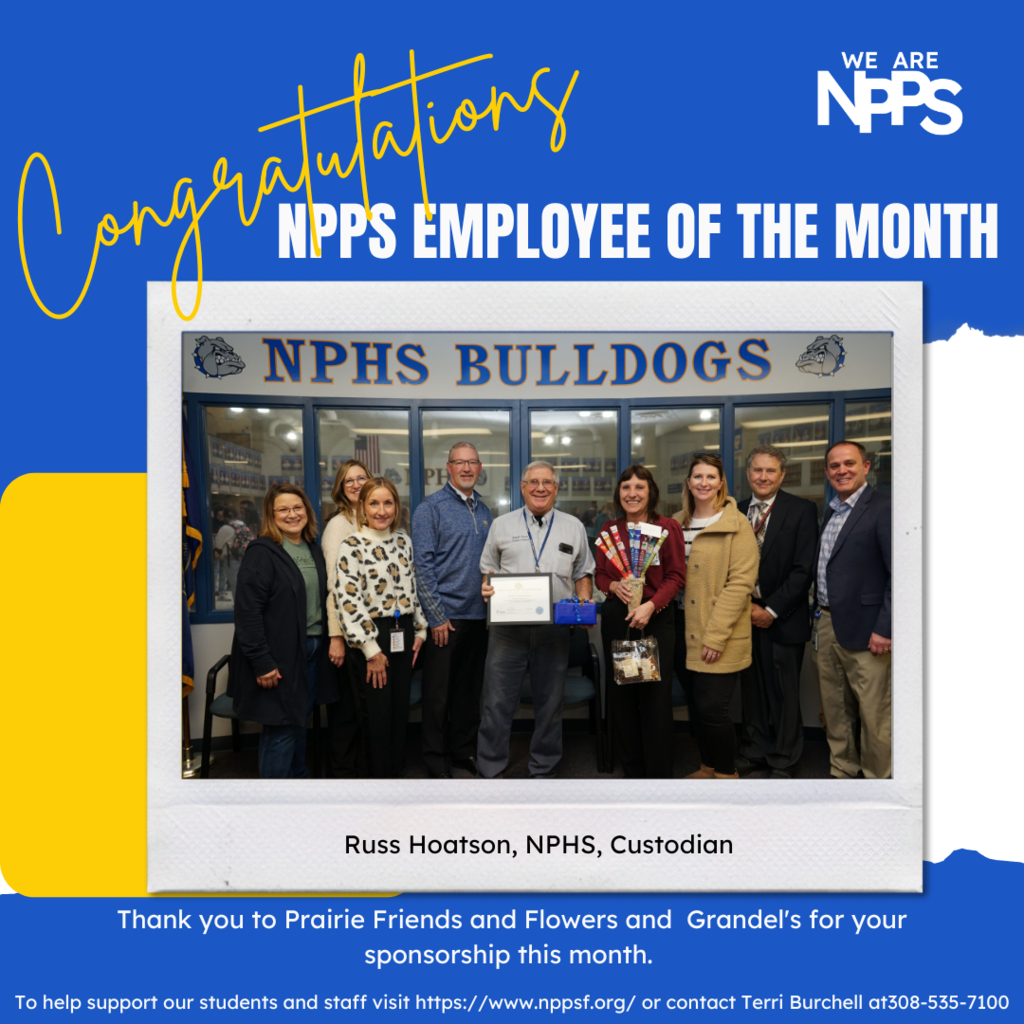 Employee of the month - Russ Hoatson