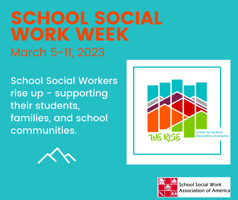 School Social Workers Week March 5-11th